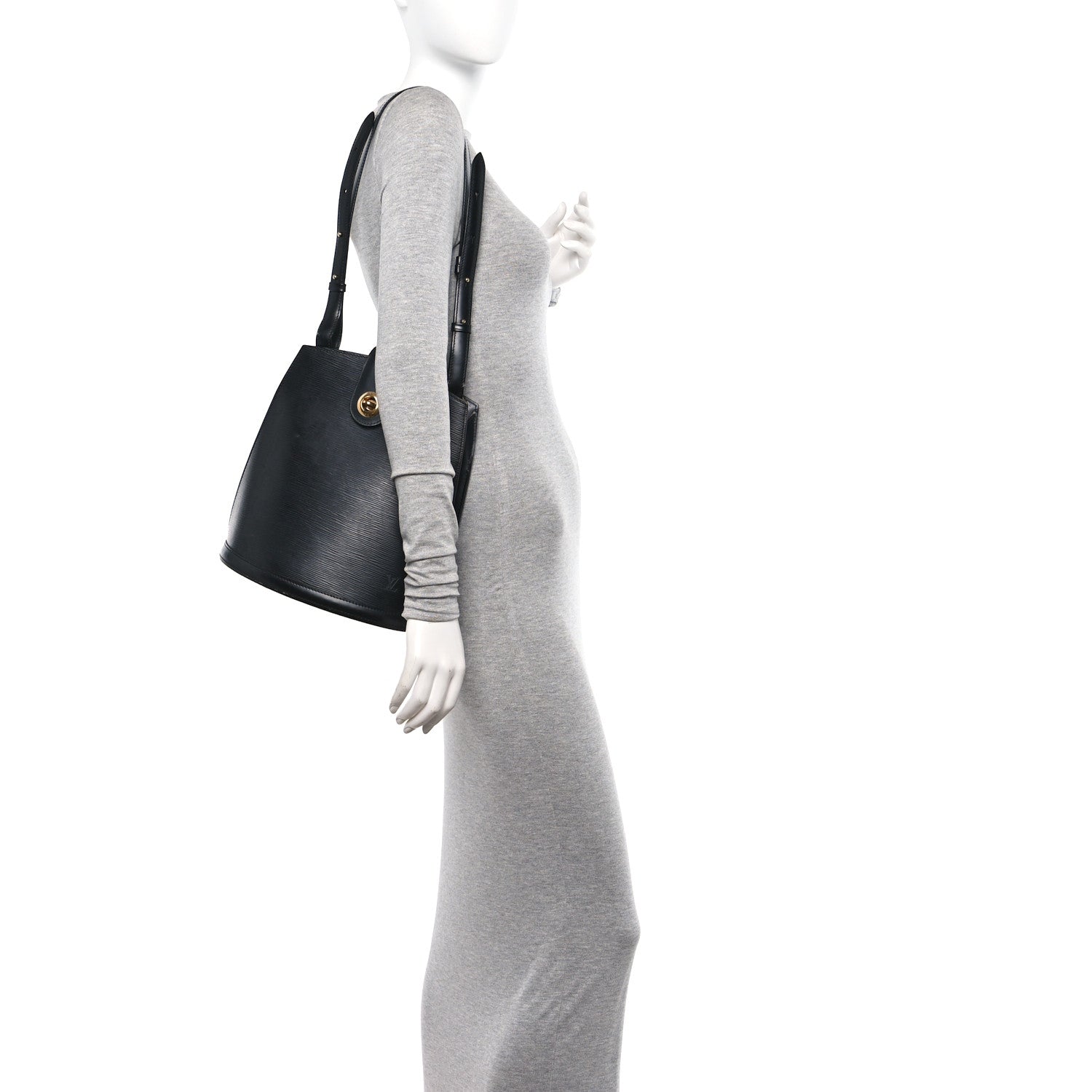 Louis Vuitton Epi Cluny Black 3 of 9