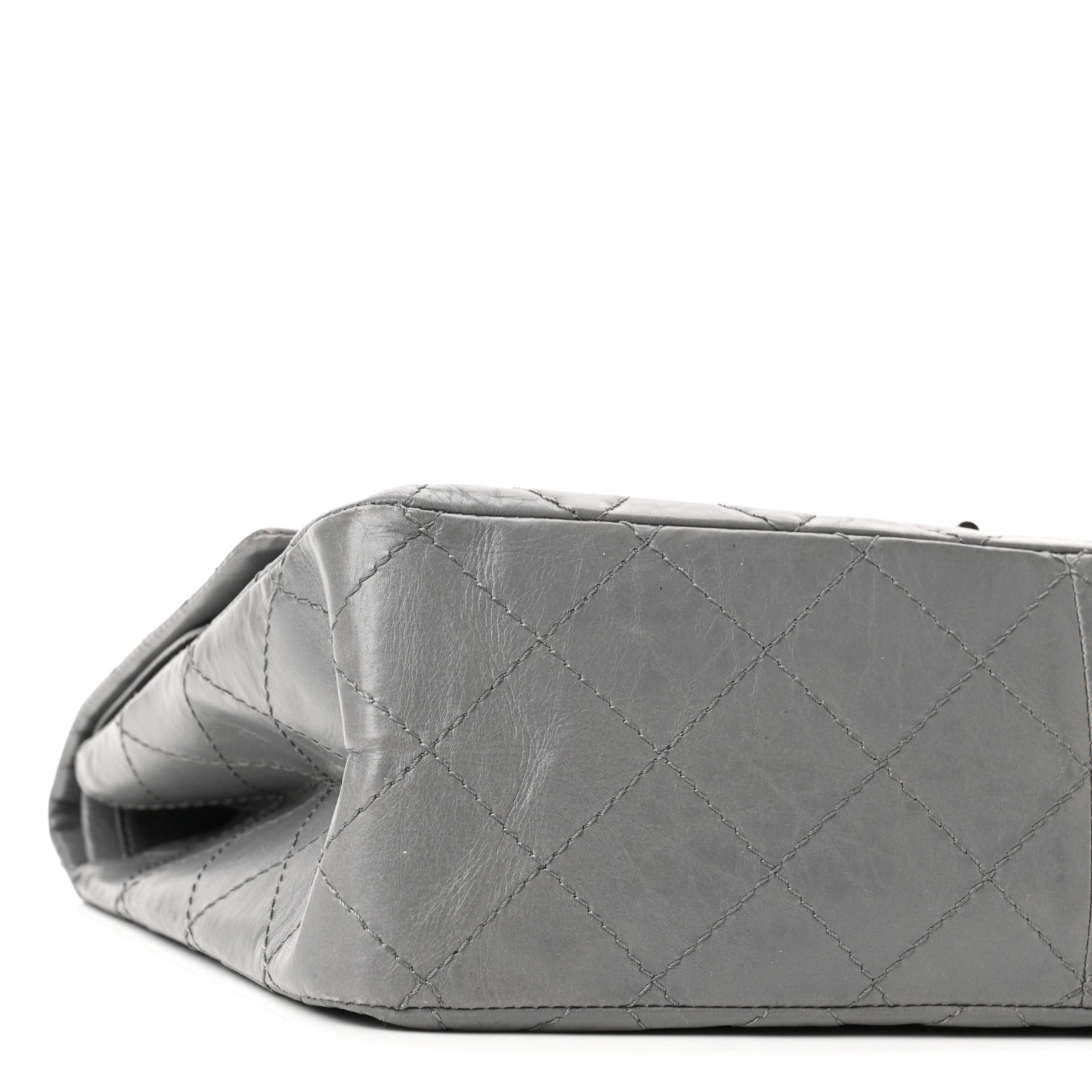 Chanel Aged Calfskin Quilted 2.55 Reissue 227 Flap Grey 8 of 9
