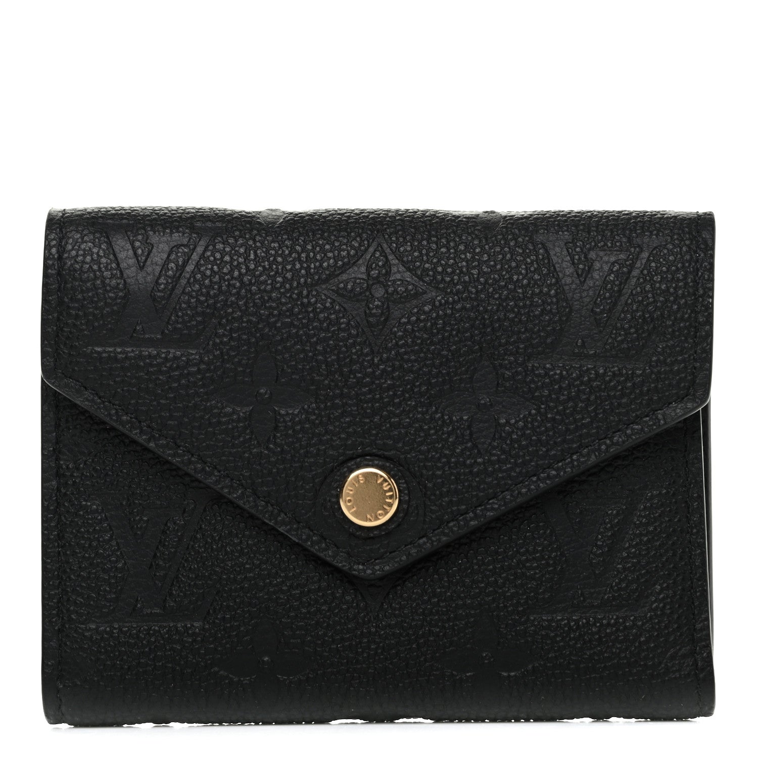 Louis Vuitton Empreinte Victorine Wallet Black 1 of 7