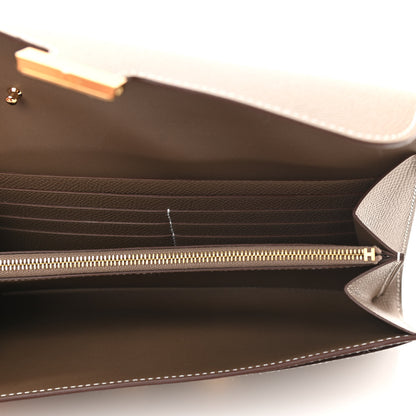 Hermes Epsom Constance Long To Go Wallet Etoupe 5 of 11