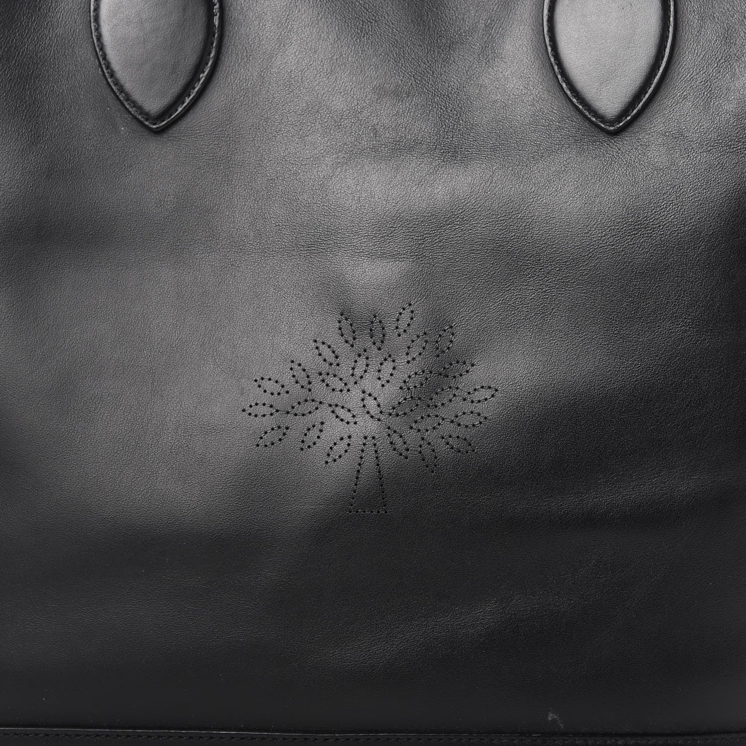 Mulberry Nappa Perforated Blossom Tote Black 10 of 10