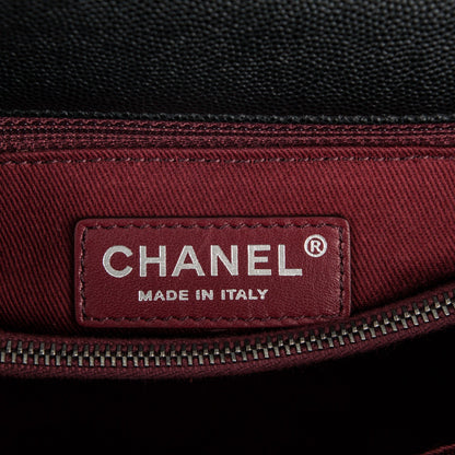 Chanel Caviar Quilted Small Coco Handle Flap Black 6 of 7