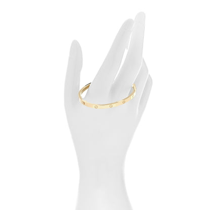Cartier 18K Yellow Gold Small LOVE Bracelet 16 2 of 7