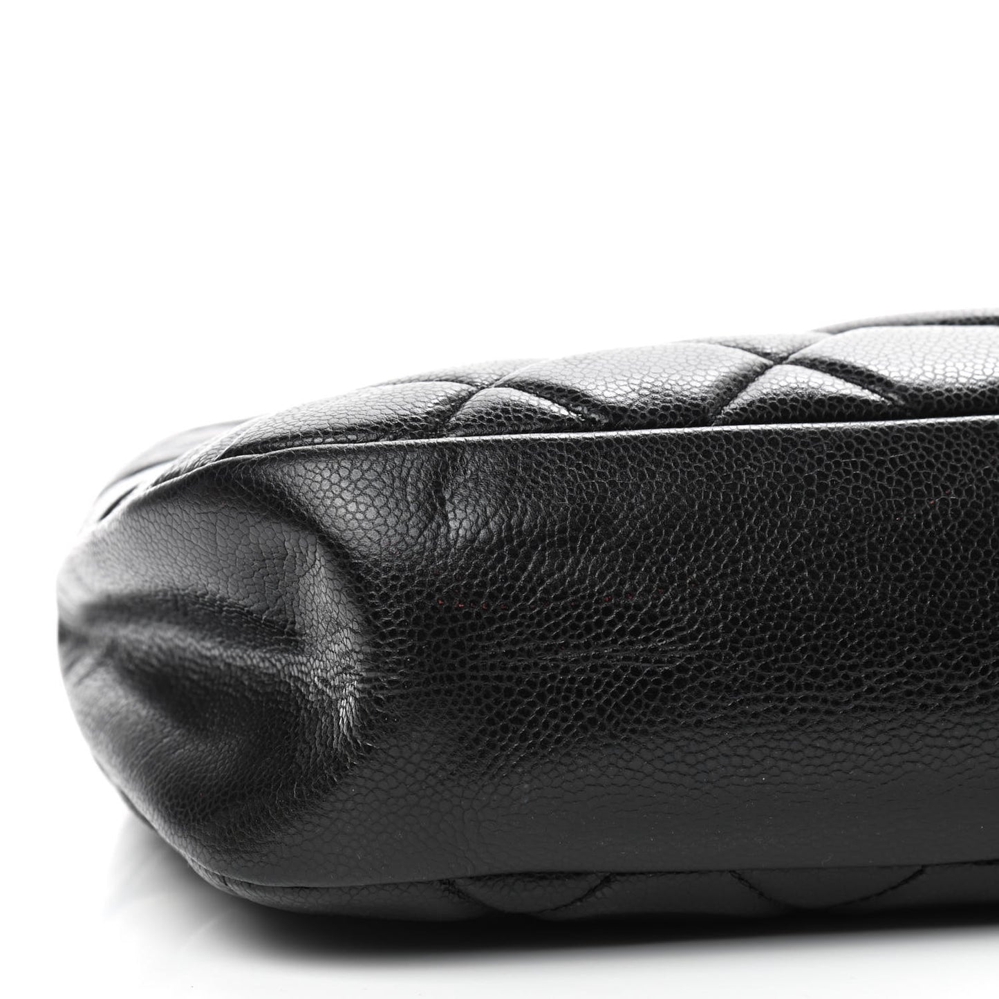 Caviar Quilted Timeless CC Soft Tote Black