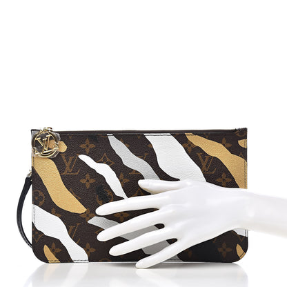 Louis Vuitton X LOL Monogram Neverfull MM GM Pochette Gold Silver 2 of 7