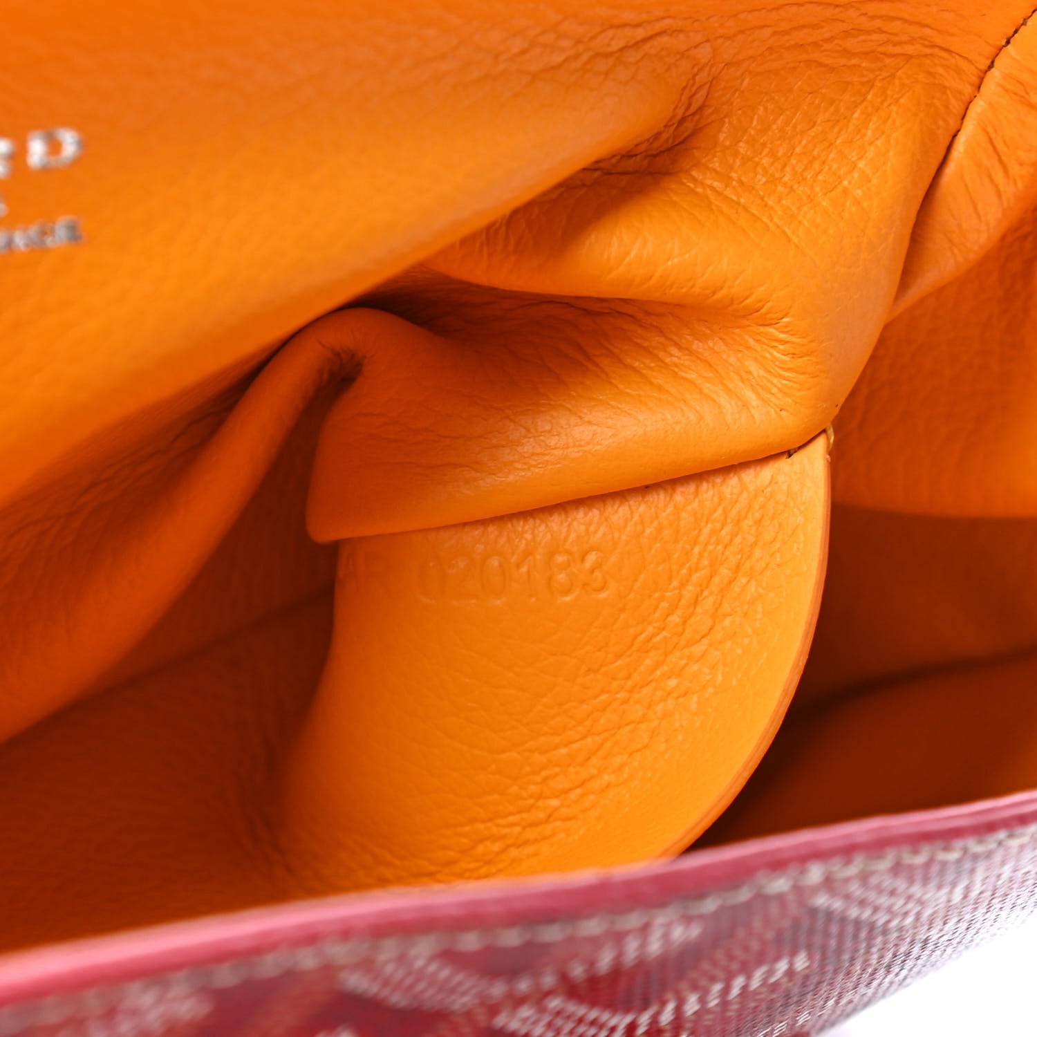 Goyard Goyardine Saigon Mini Red 7 of 9