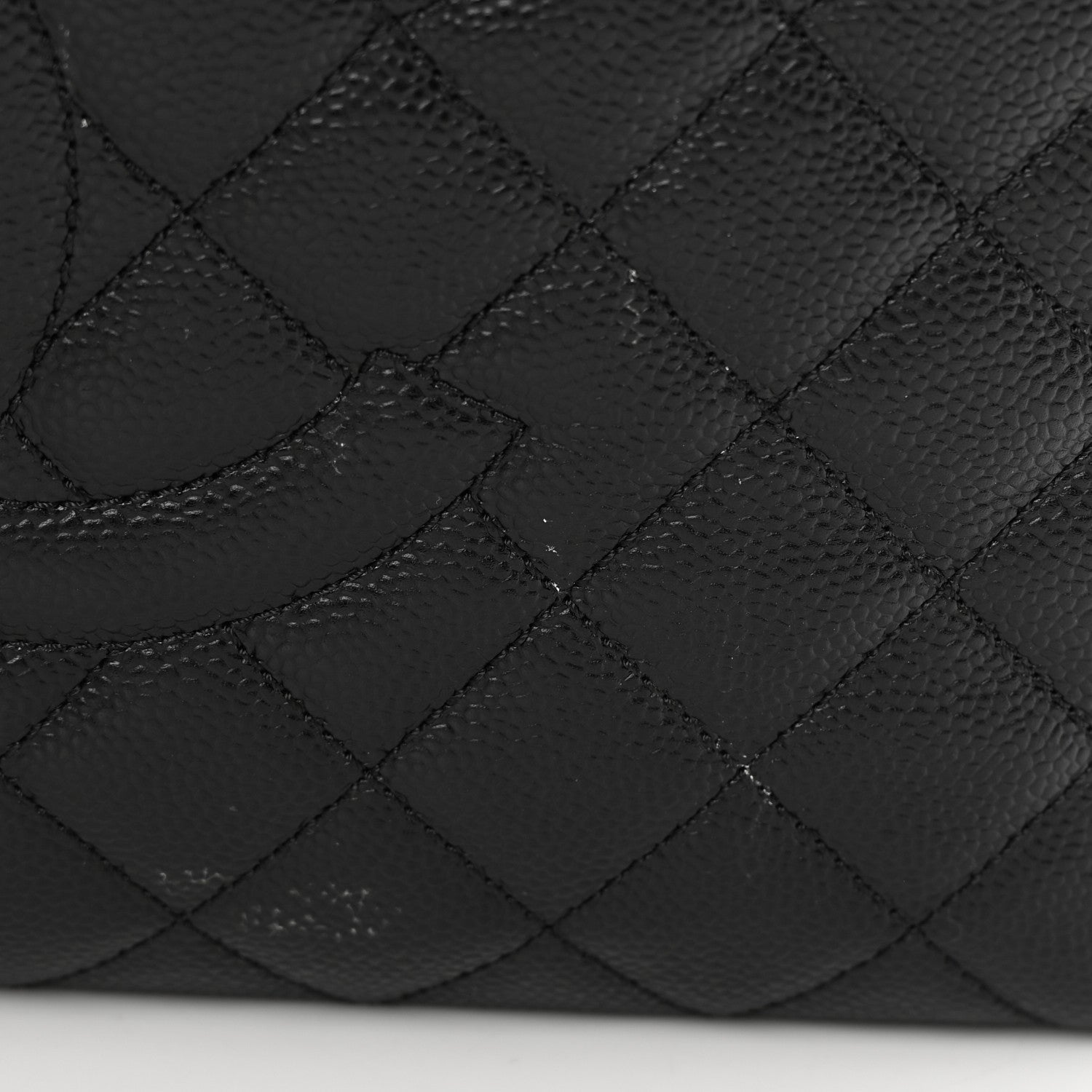 Chanel Caviar Quilted Grand Shopping Tote GST Black 11 of 12