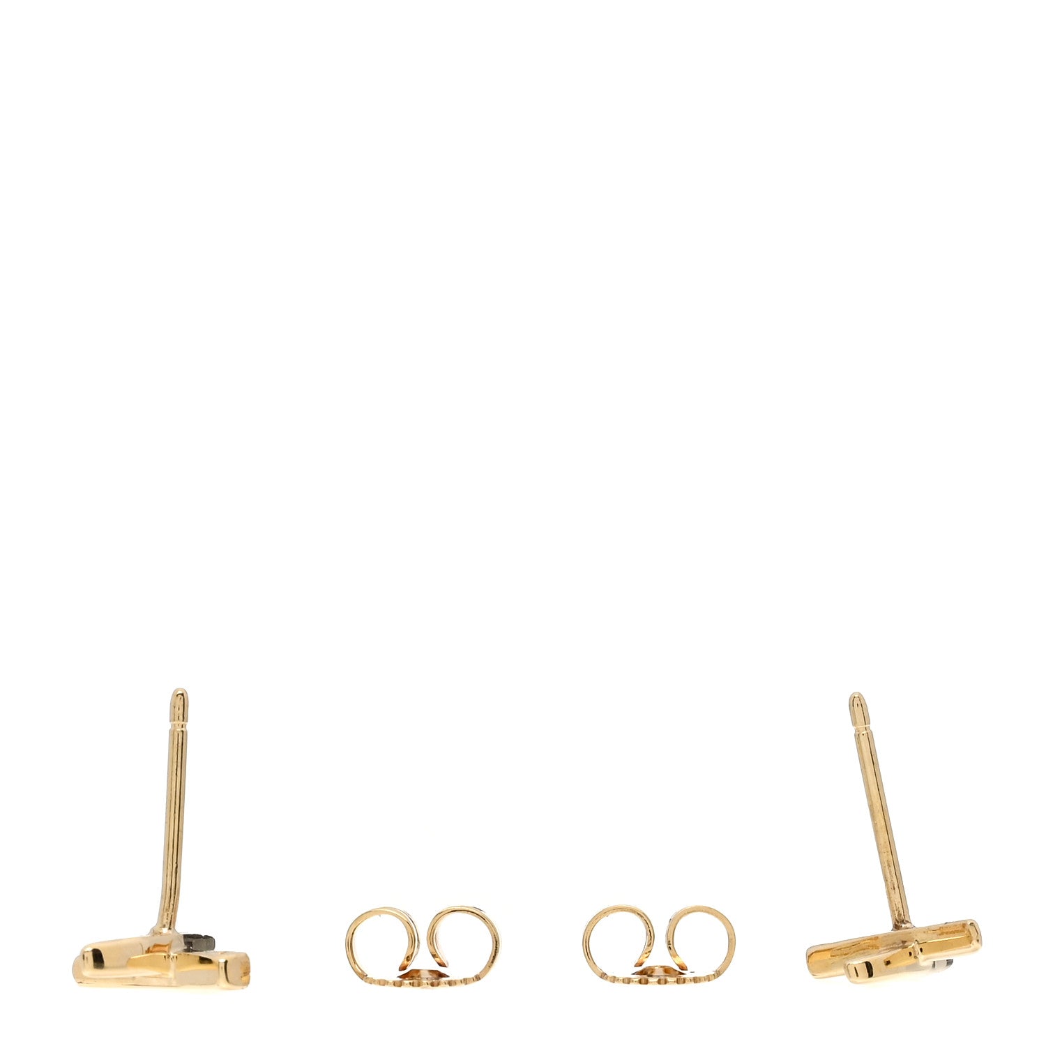 Tiffany 18K Yellow Gold Paloma's Graffiti X Earrings 3 of 4