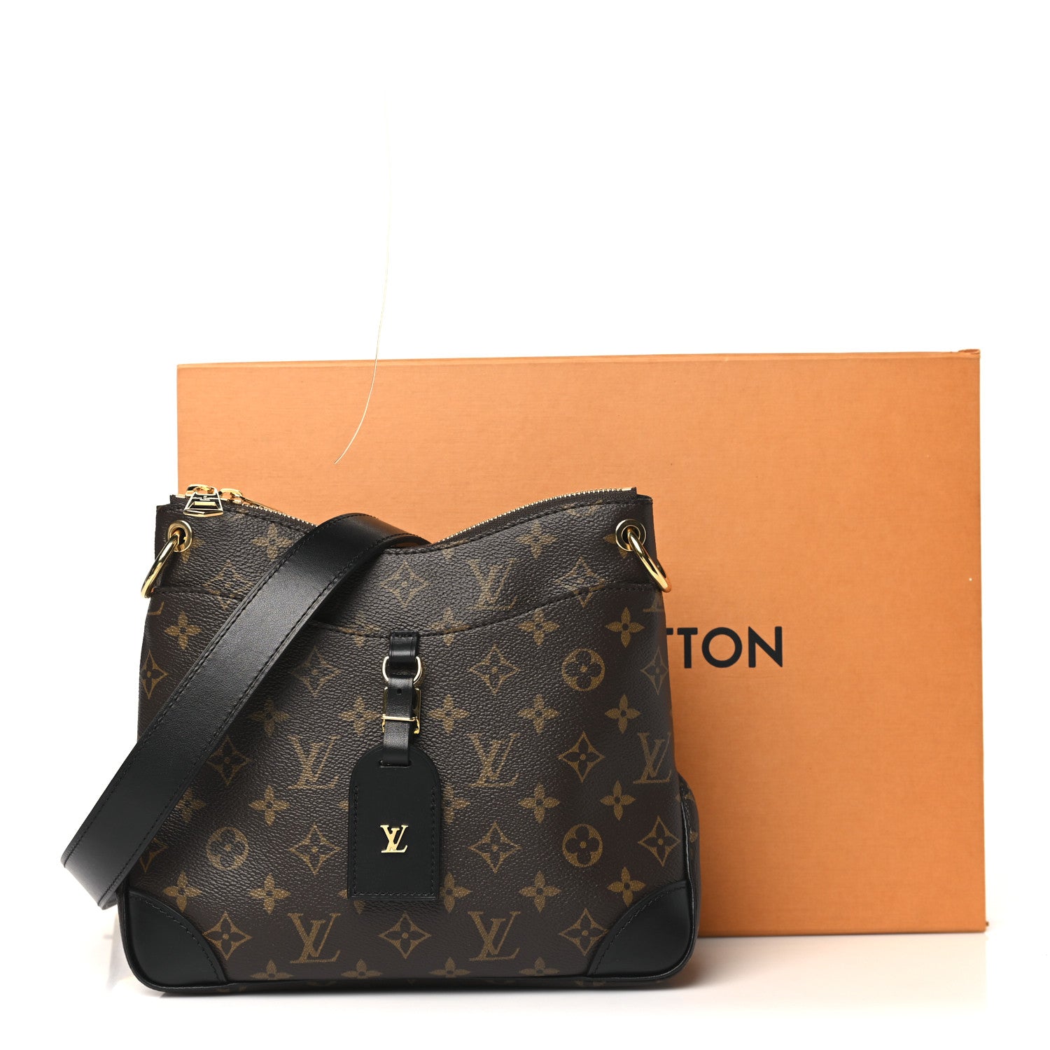 Louis Vuitton Monogram Odeon PM Black 10 of 10