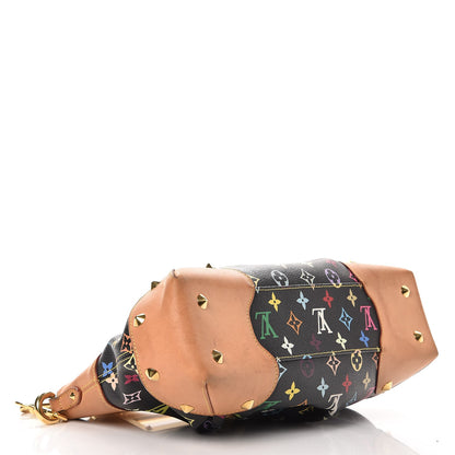 Louis Vuitton Monogram Multicolor Judy MM Black 4 of 12