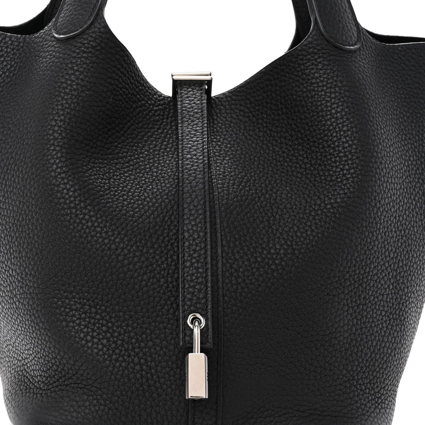 Taurillon Clemence Picotin Lock 22 MM Black