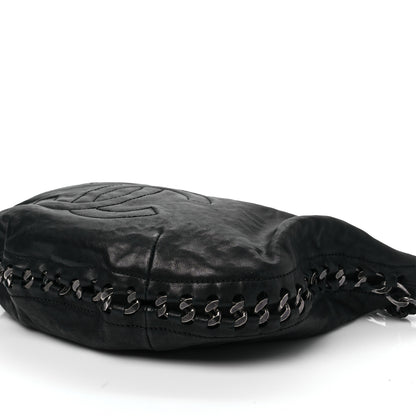 Chanel Calfskin Modern Chain Hobo Black 8 of 8