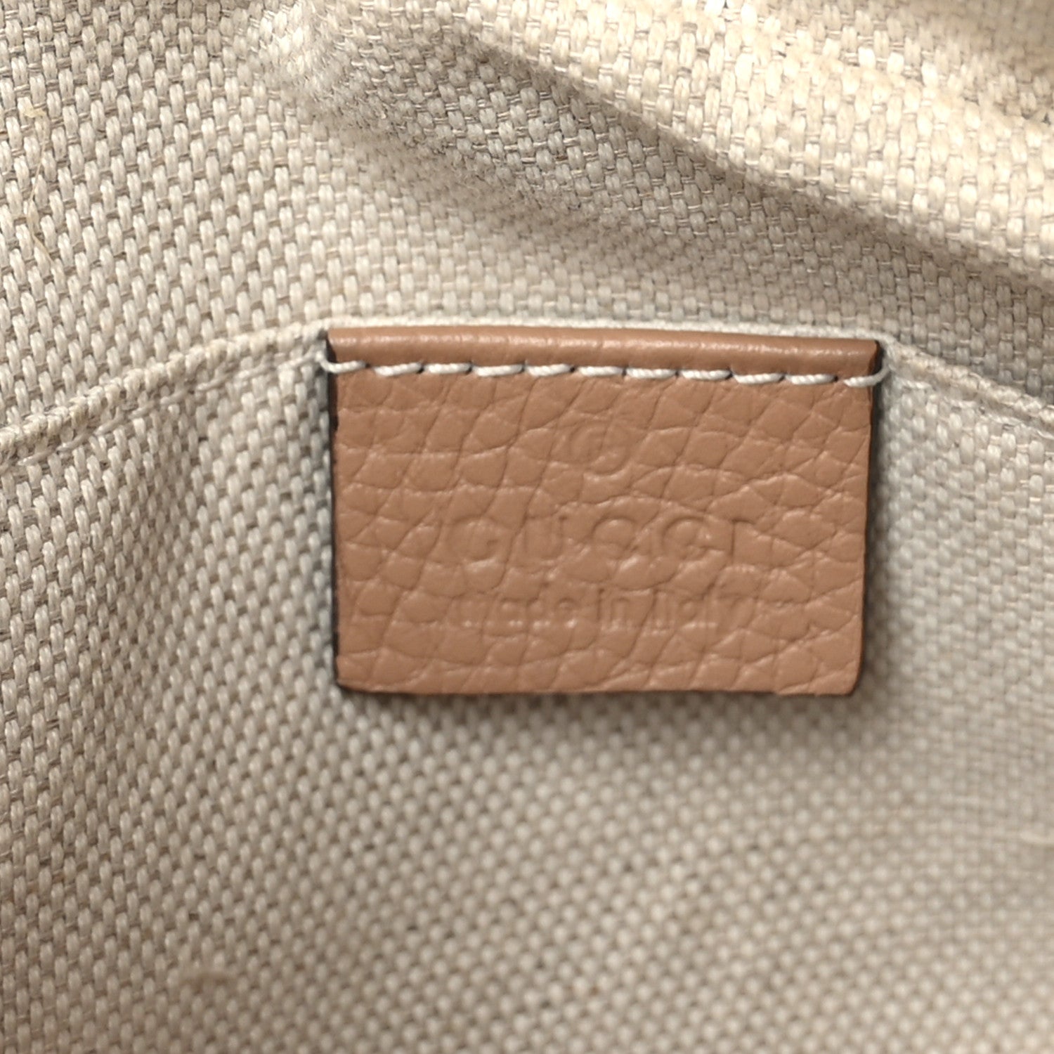Gucci Pebbled Calfskin Small Soho Disco Bag Camelia 6 of 9