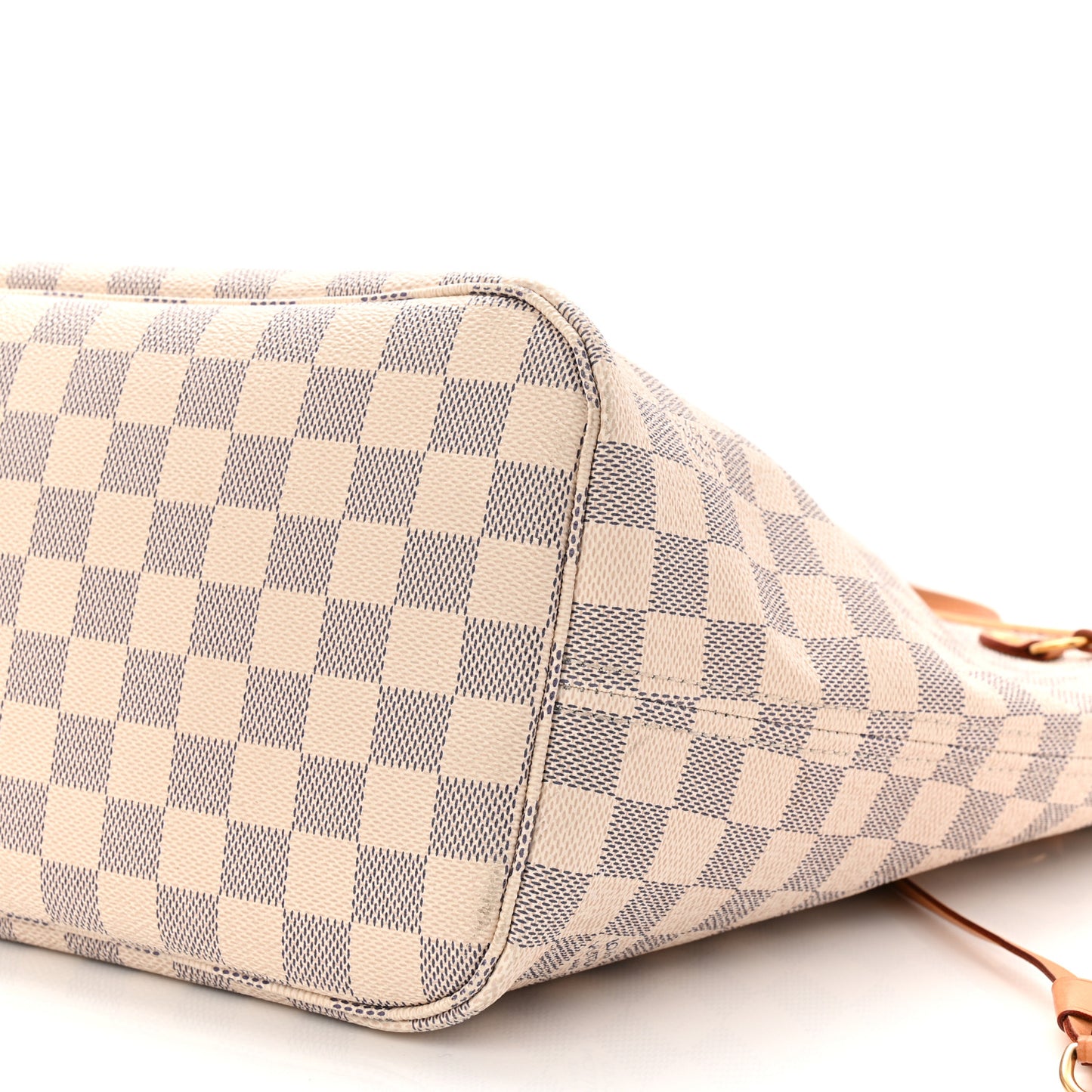 Damier Azur Neo Neverfull MM Rose Ballerine
