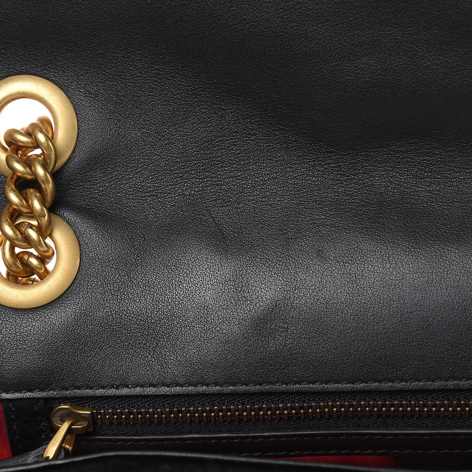 Gucci Velvet Matelasse Dragon Embroidered Medium GG Marmont Shoulder Bag Black 11 of 13