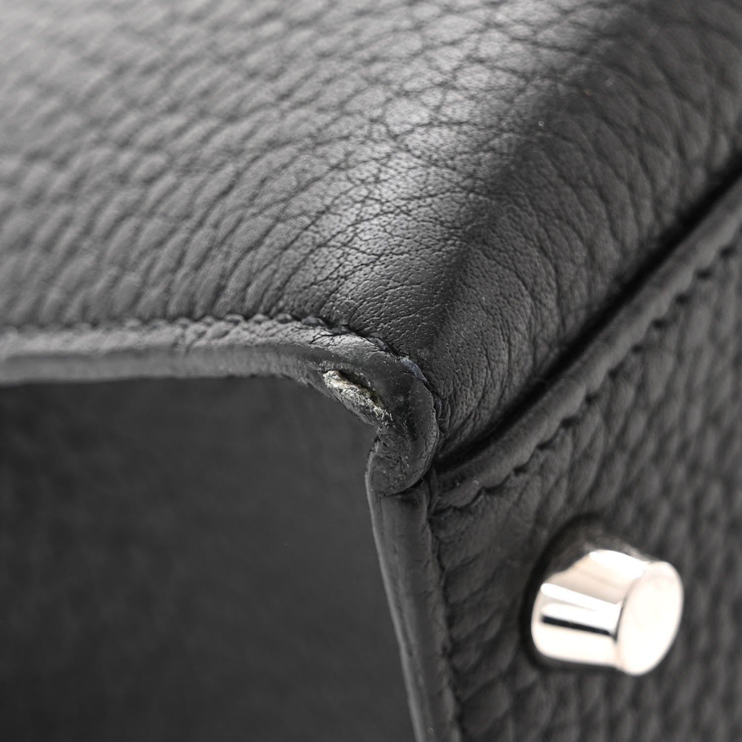 Hermes Fjord Kelly Sellier 32 Black 12 of 12