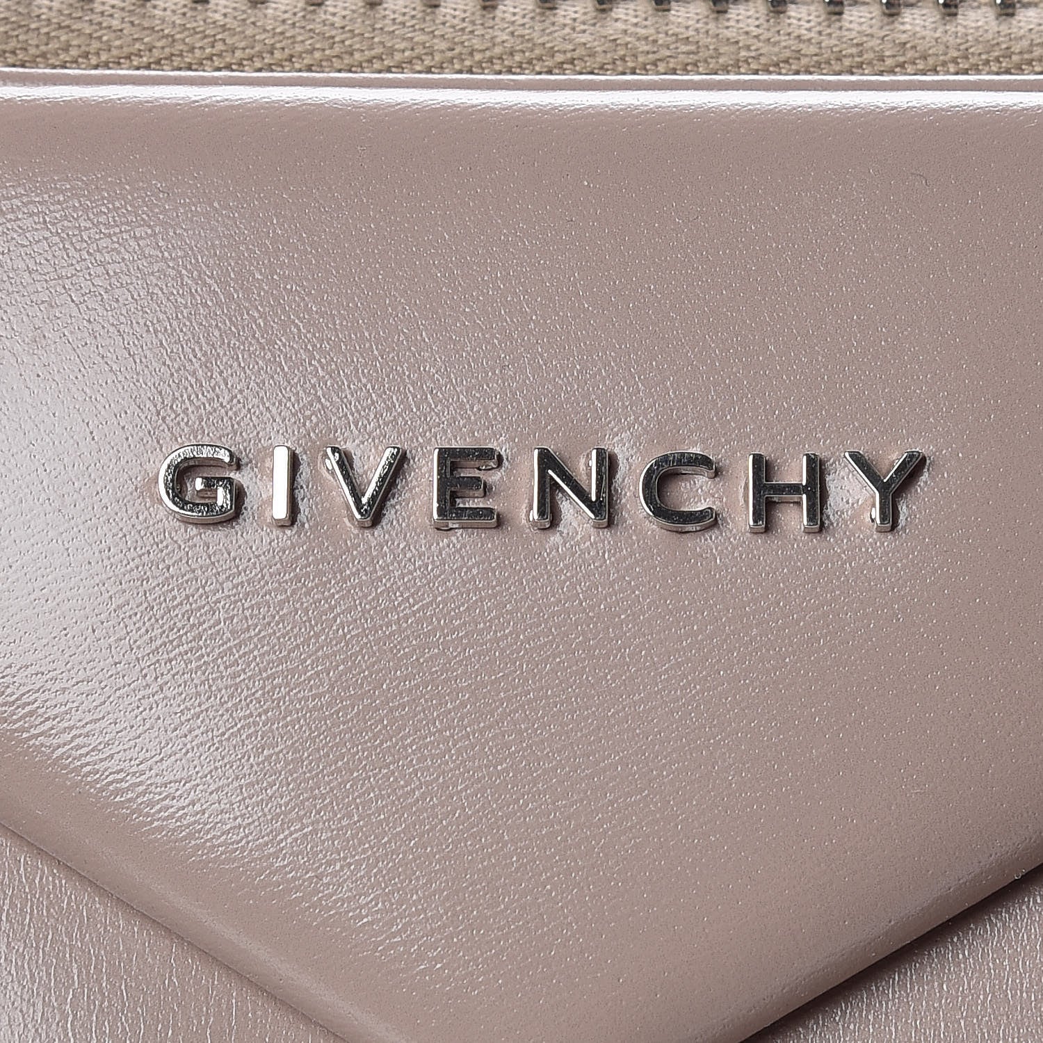 Givenchy Shiny Lord Calfskin Medium Antigona Taupe 8 of 14