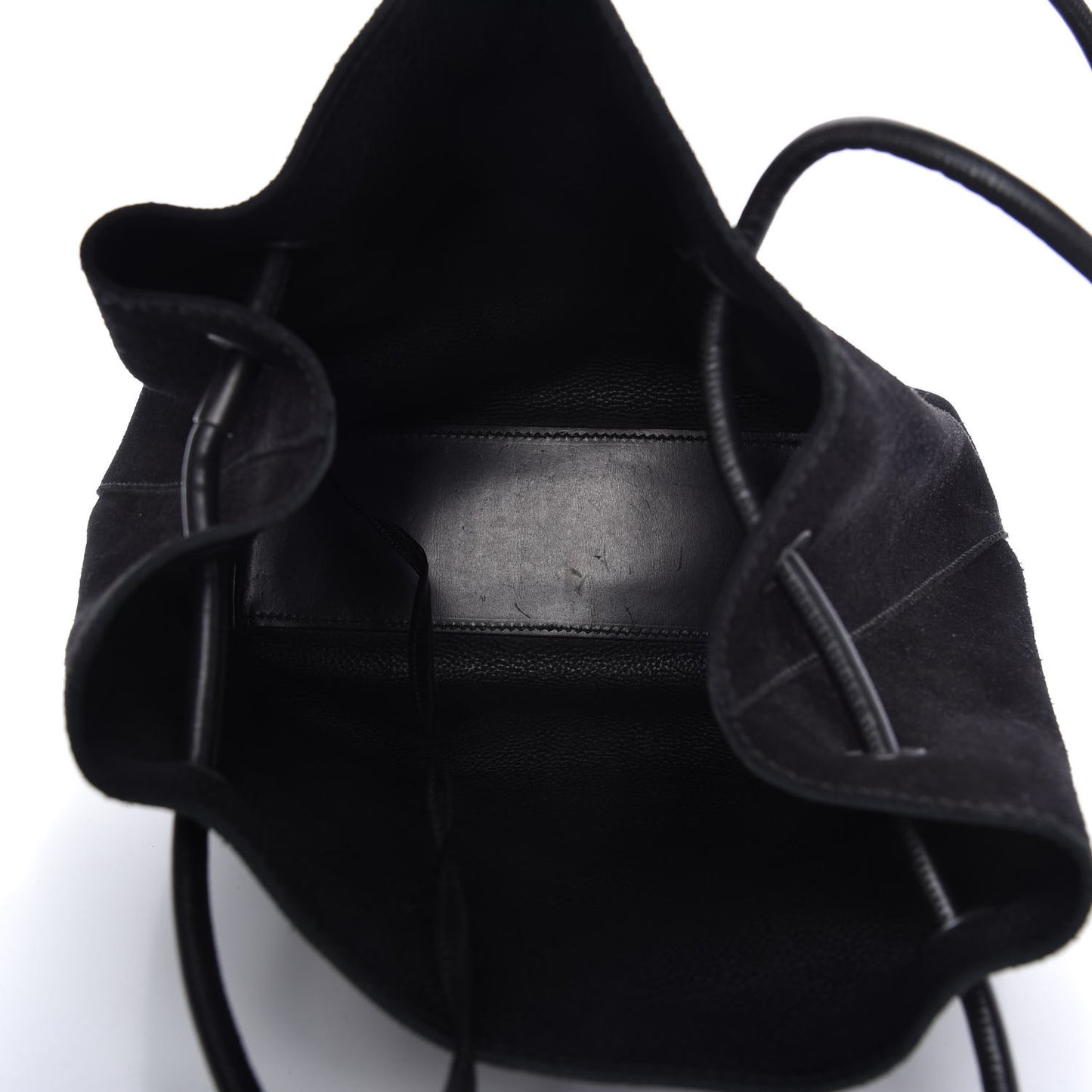 Suede Tote Black