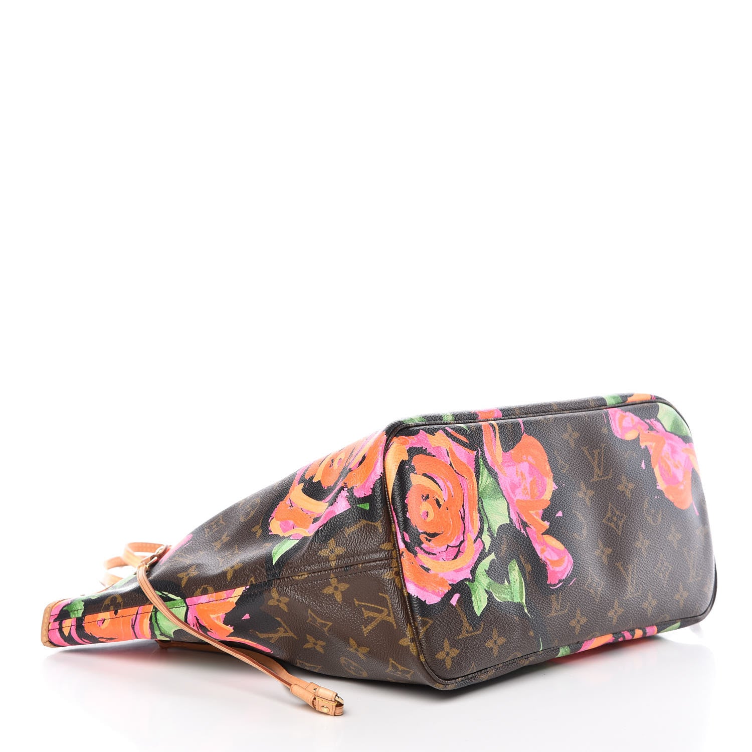 Louis Vuitton Monogram Roses Neverfull MM 4 of 15