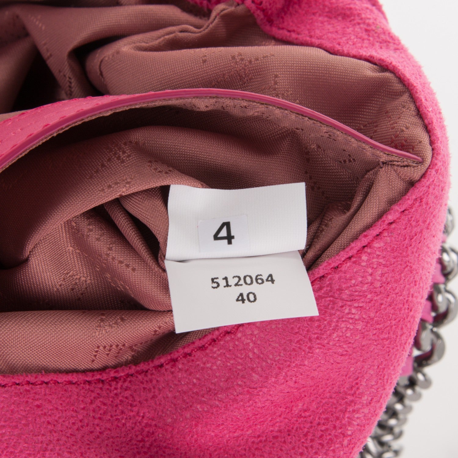 Stella McCartney Shaggy Deer Mini Falabella Tote Hot Pink 9 of 9