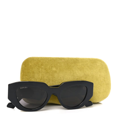 Gucci Acetate Cat Eye Sunglasses GG1421S Black 7 of 7