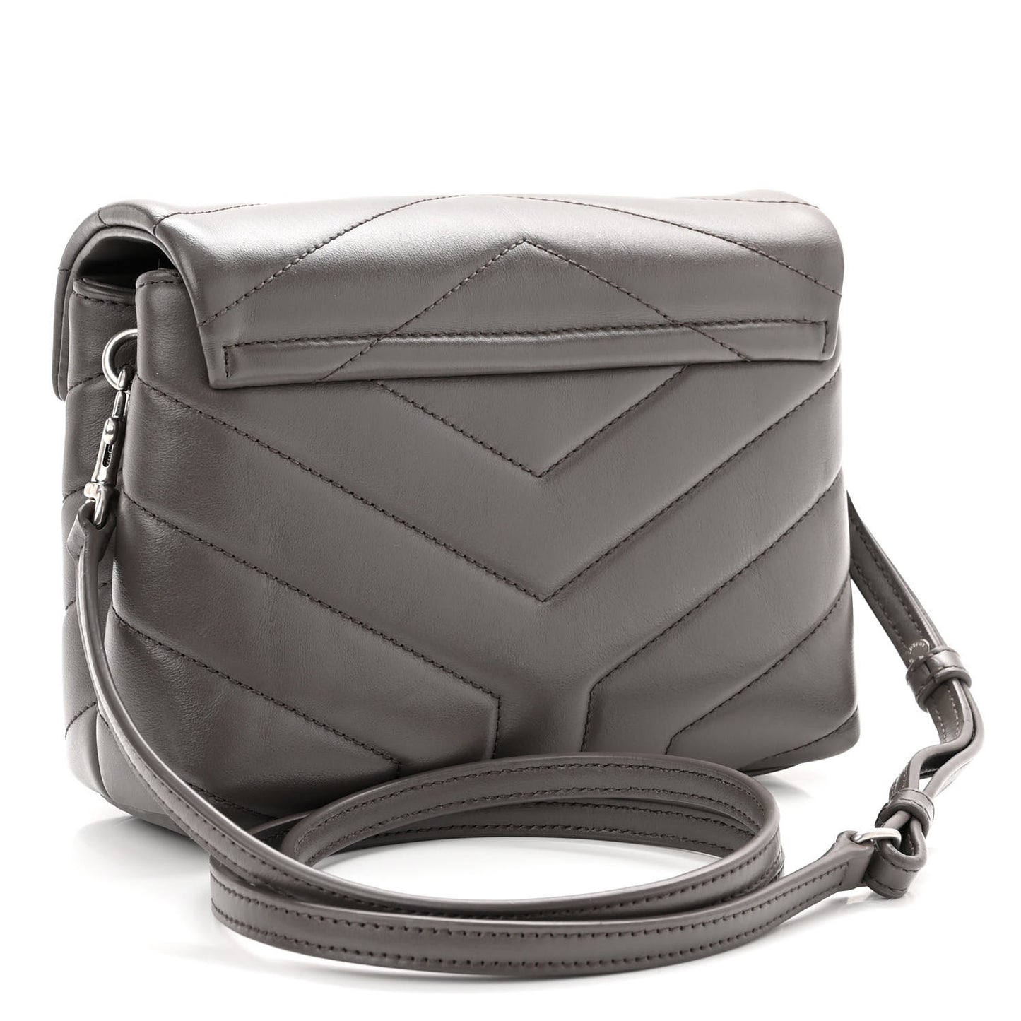 Calfskin Y Quilted Monogram Toy Loulou Crossbody Bag Storm