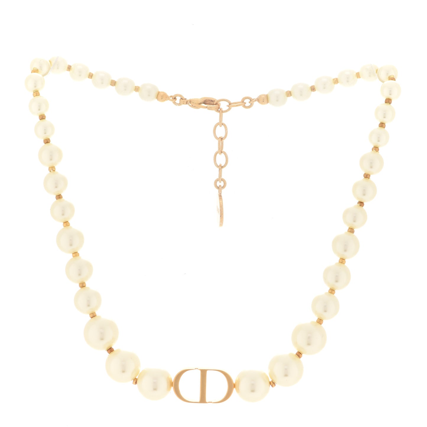 Pearl 30 Montaigne Choker Necklace Gold