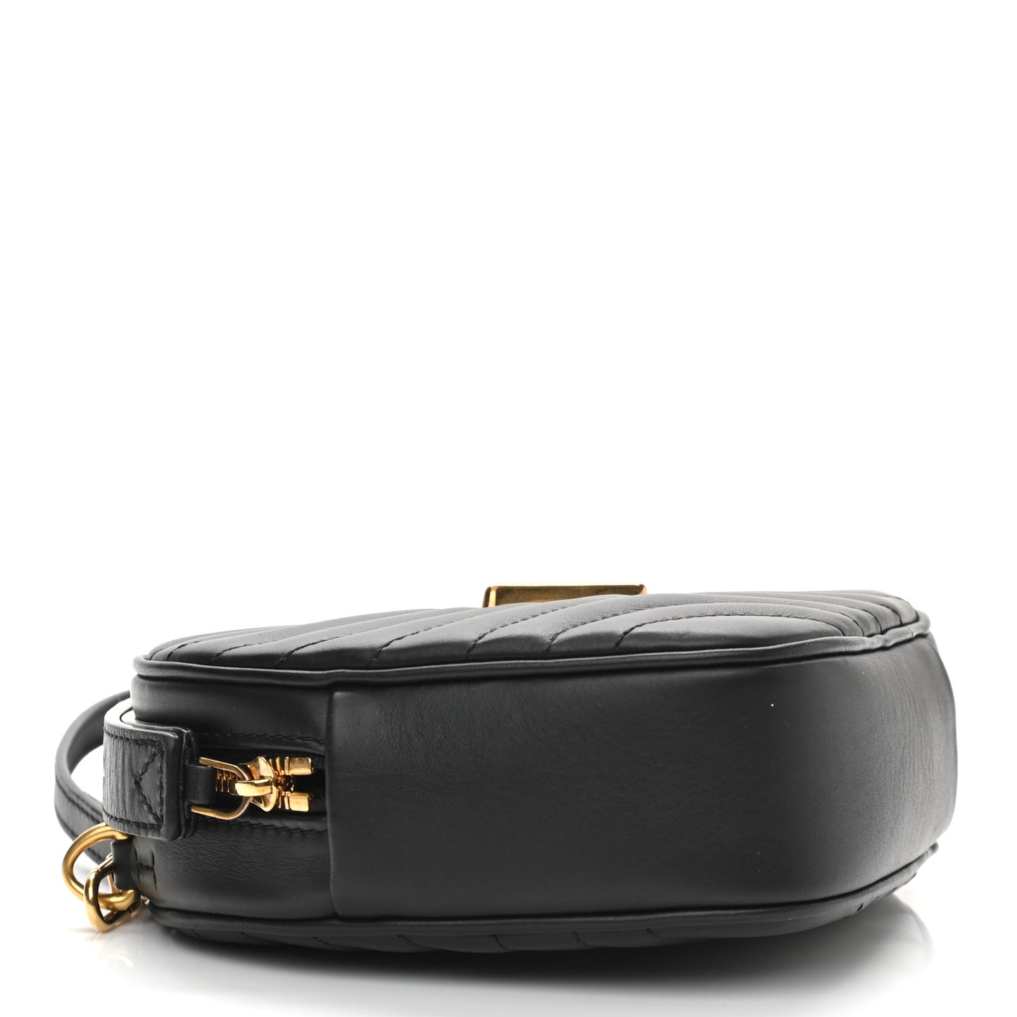 Calfskin New Wave Heart Bag Black