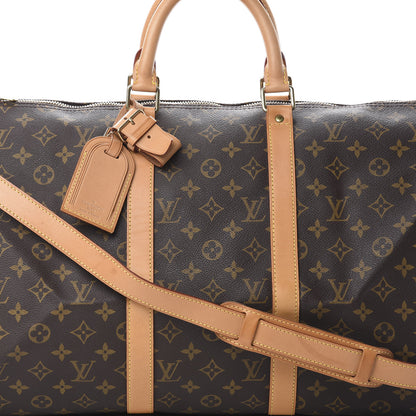 Louis Vuitton Monogram Keepall Bandouliere 50 8 of 15