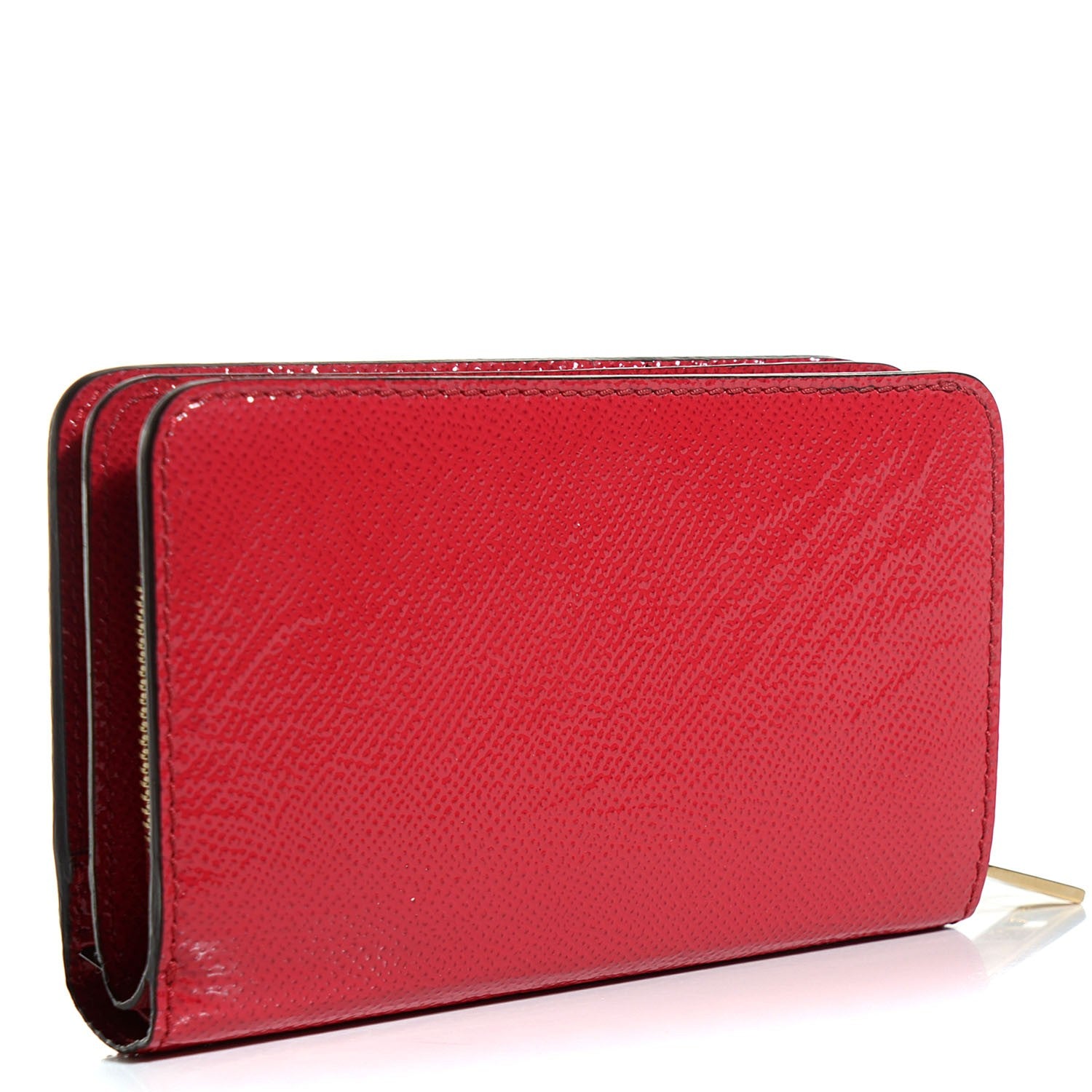 Burberry Patent London Compact Wallet Red 3 of 7