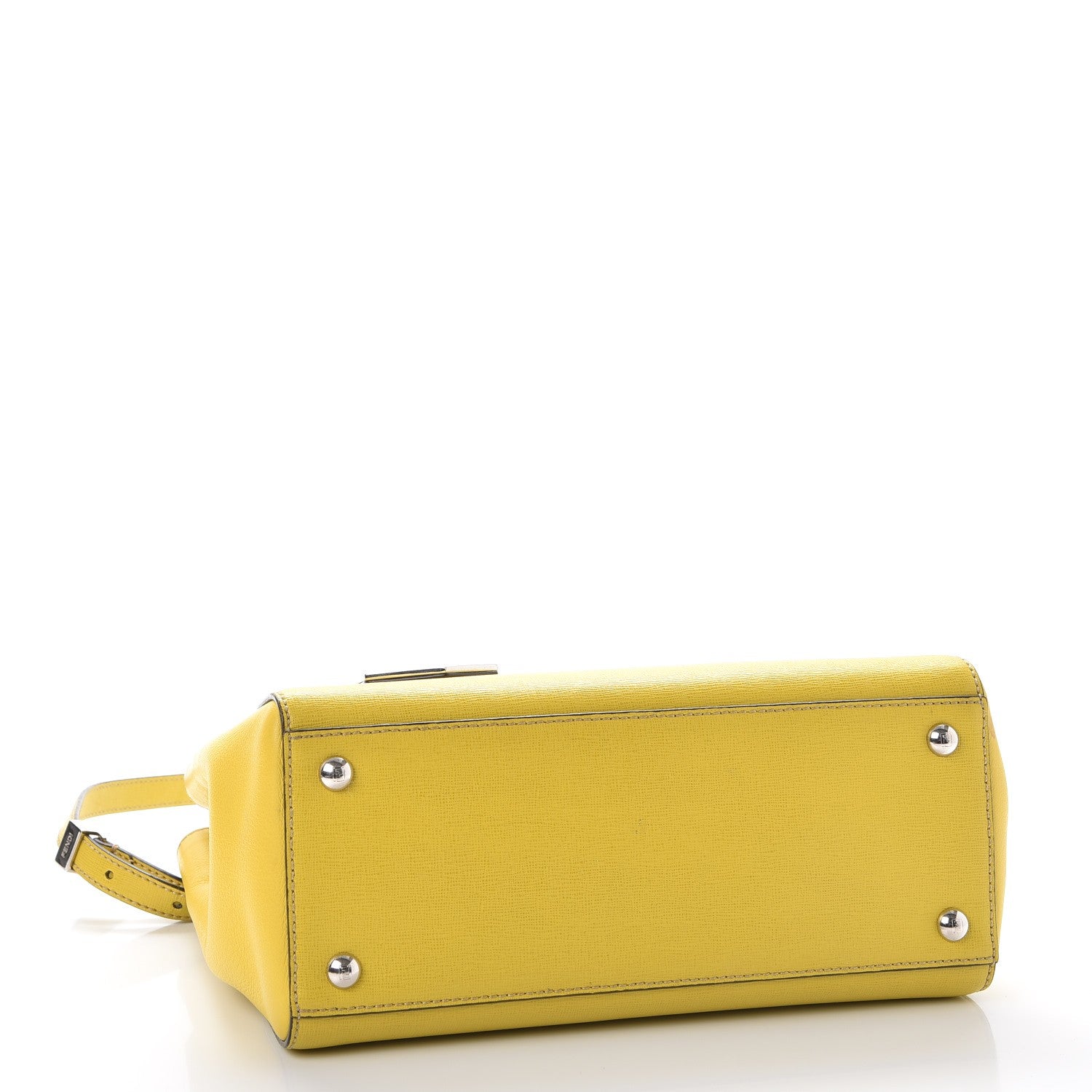 Fendi Vitello Elite Petite 2Jours Tote Cedro 4 of 13