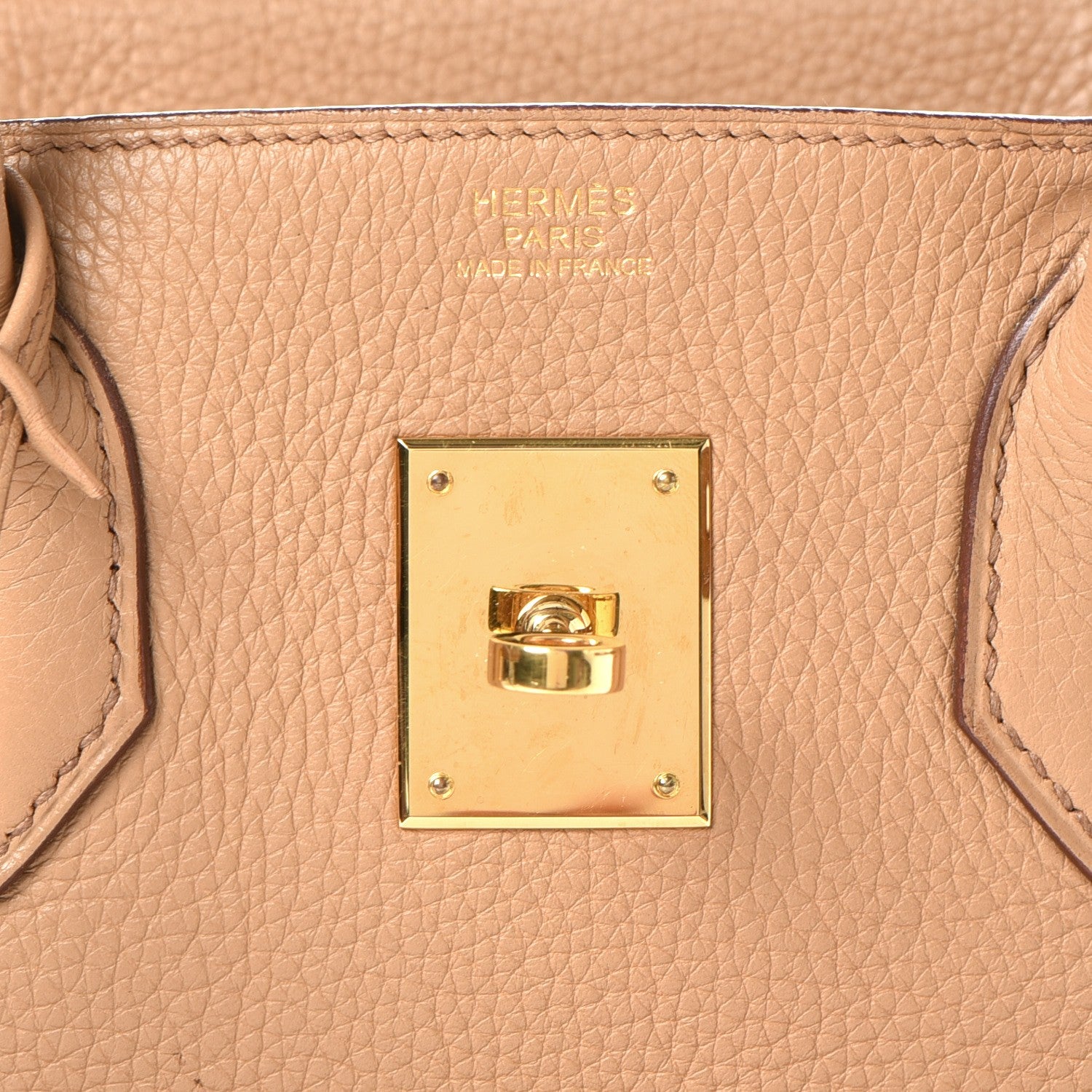 Hermes Taurillon Clemence Birkin 30 Camel Tabac 22 of 44