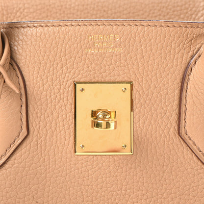 Hermes Taurillon Clemence Birkin 30 Camel Tabac 22 of 44
