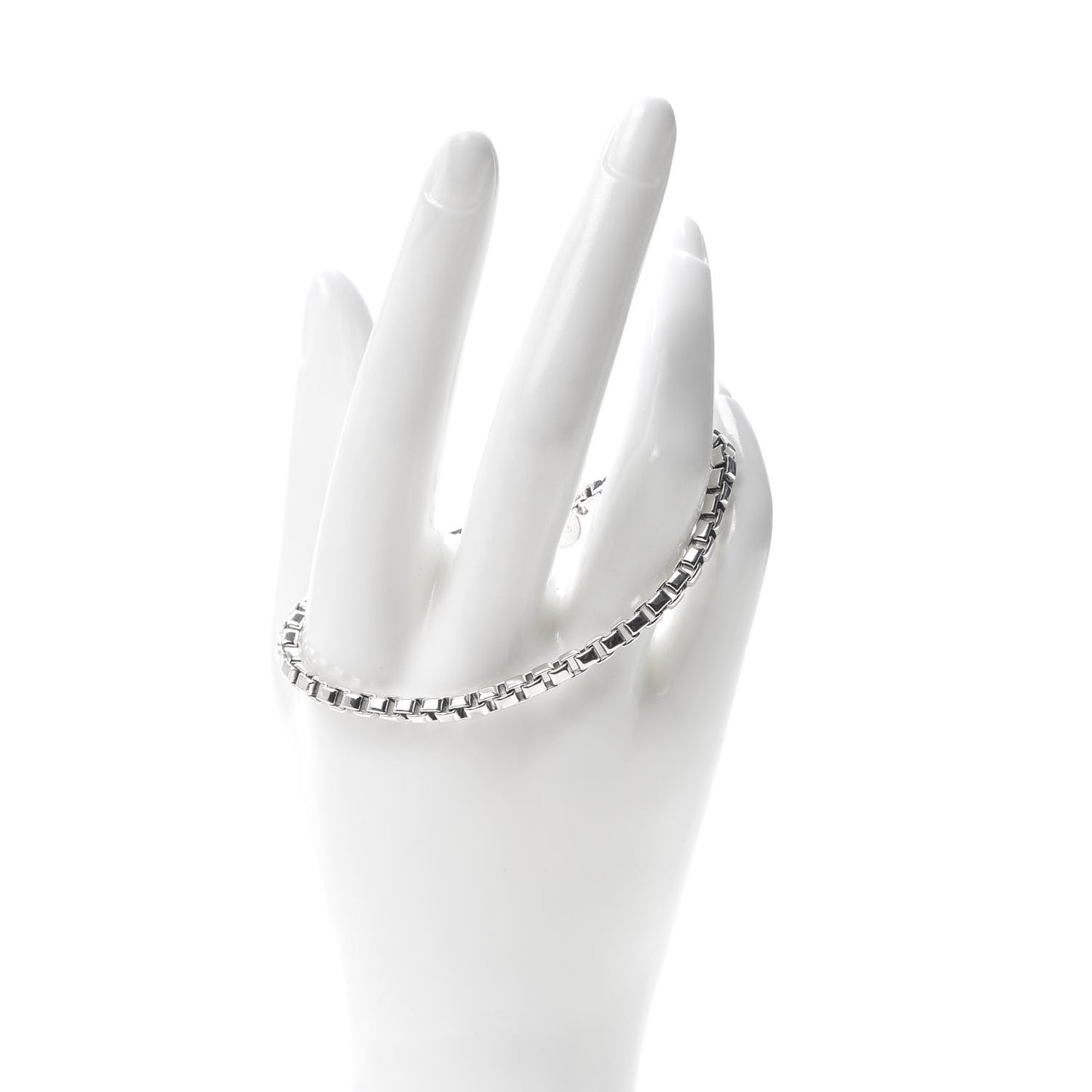 Sterling Silver 4mm Venetian Link Bracelet