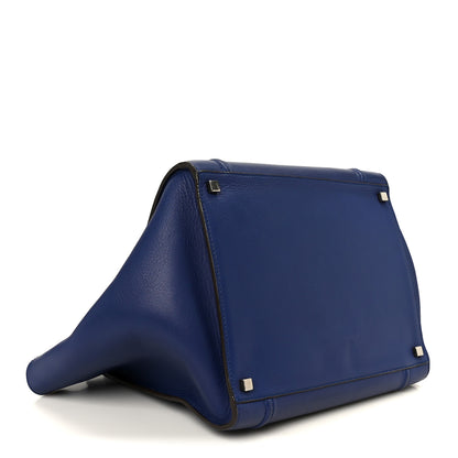 Celine Supple Calfskin Medium Phantom Luggage Indigo 4 of 9