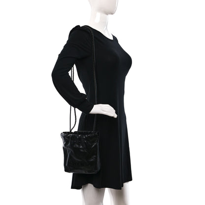 Chanel Shiny Calfskin Quilted Mini Chanel 22 So Black 2 of 10