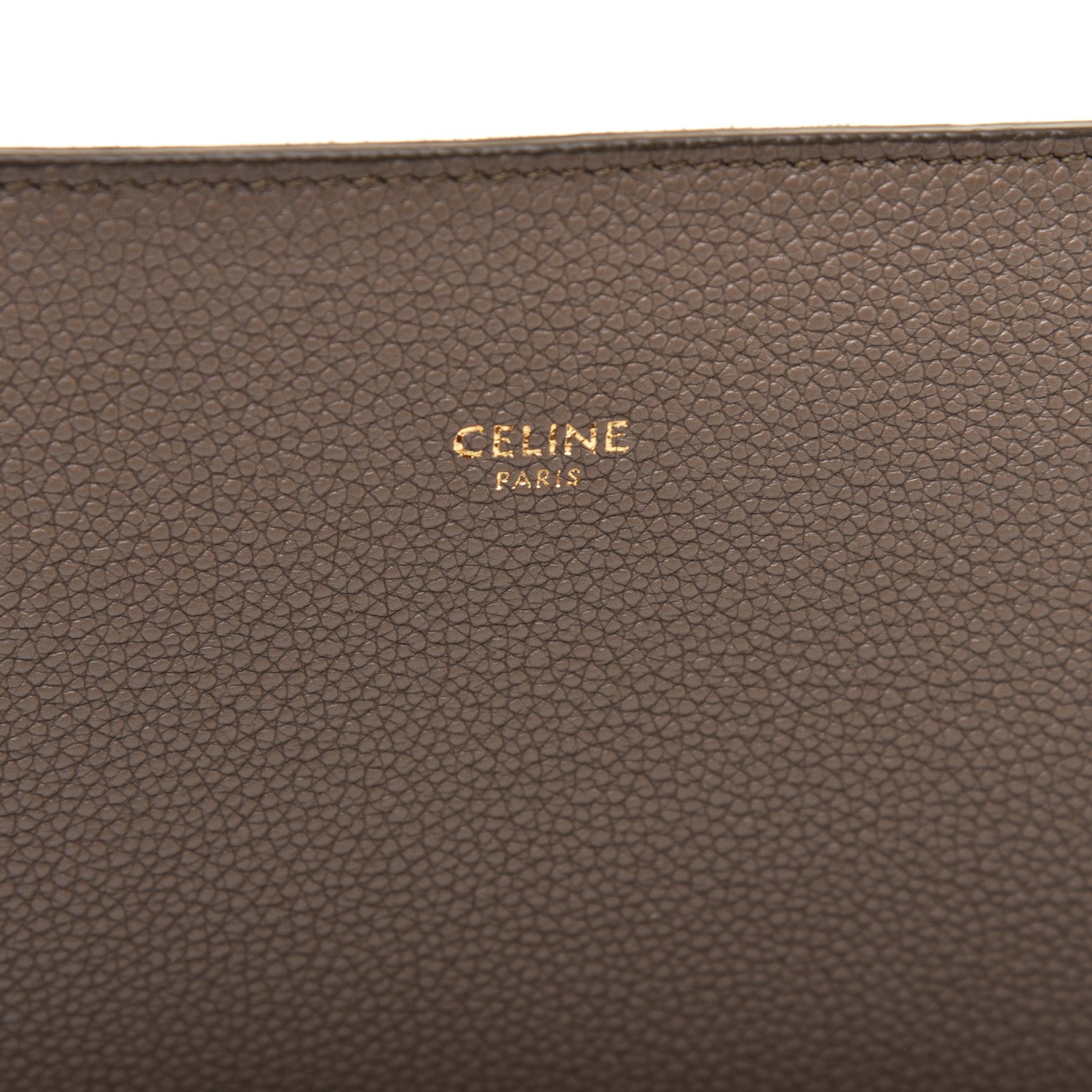 Celine Soft Grained Calfskin Small Belt Cabas Phantom Taupe 8 of 10