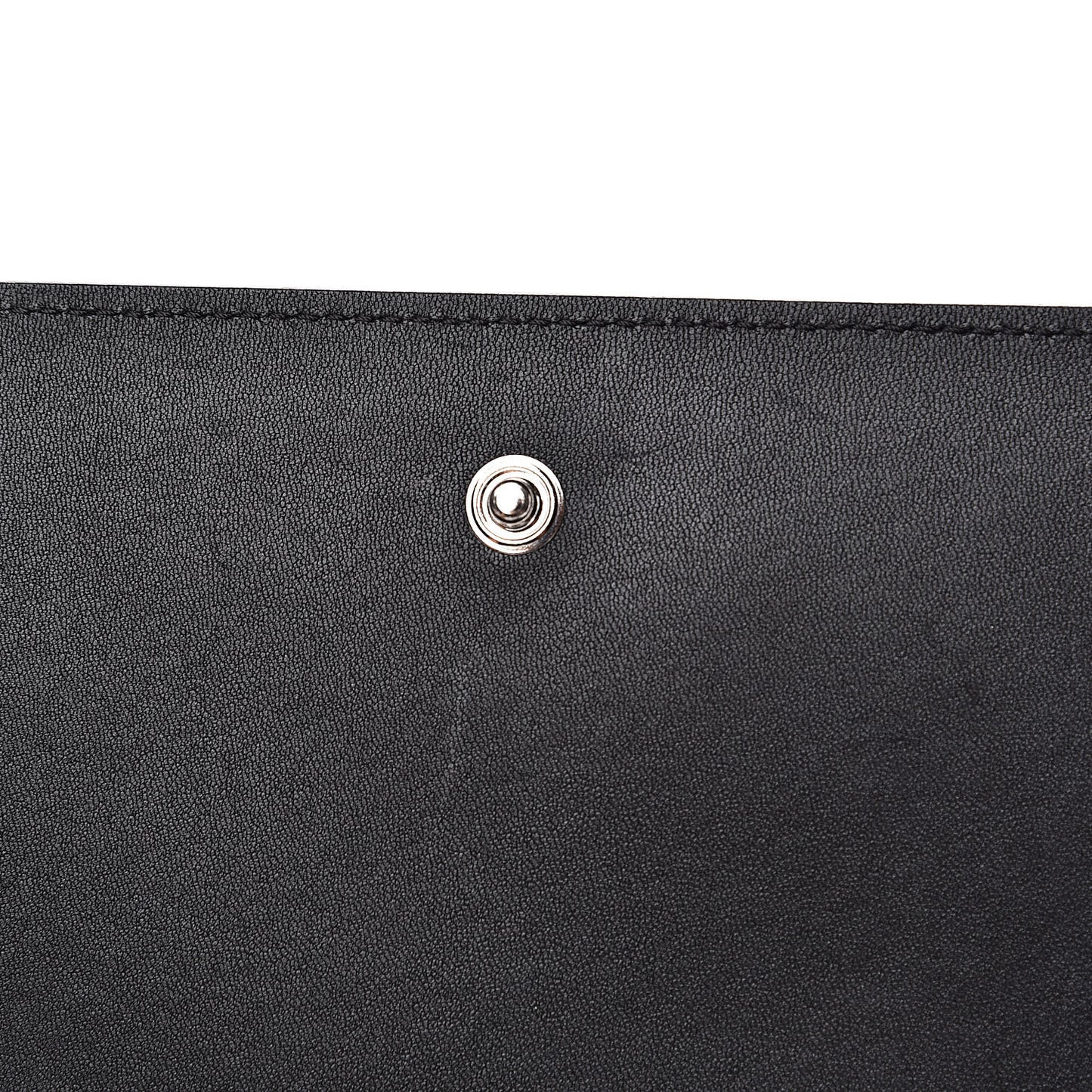 Sugar Goatskin Pandora Chain Wallet Black