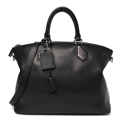 Louis Vuitton Smooth Millesime Calfskin Lockit MM Black 1 of 9