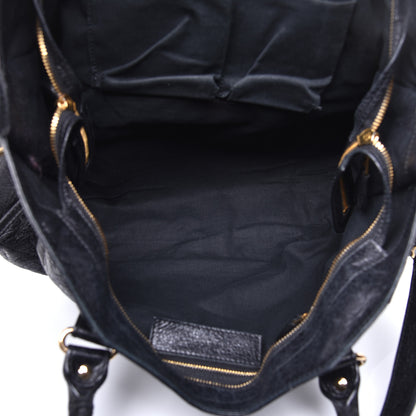 Balenciaga Agneau Giant 12 Gold Hardware Part Time Black 5 of 9