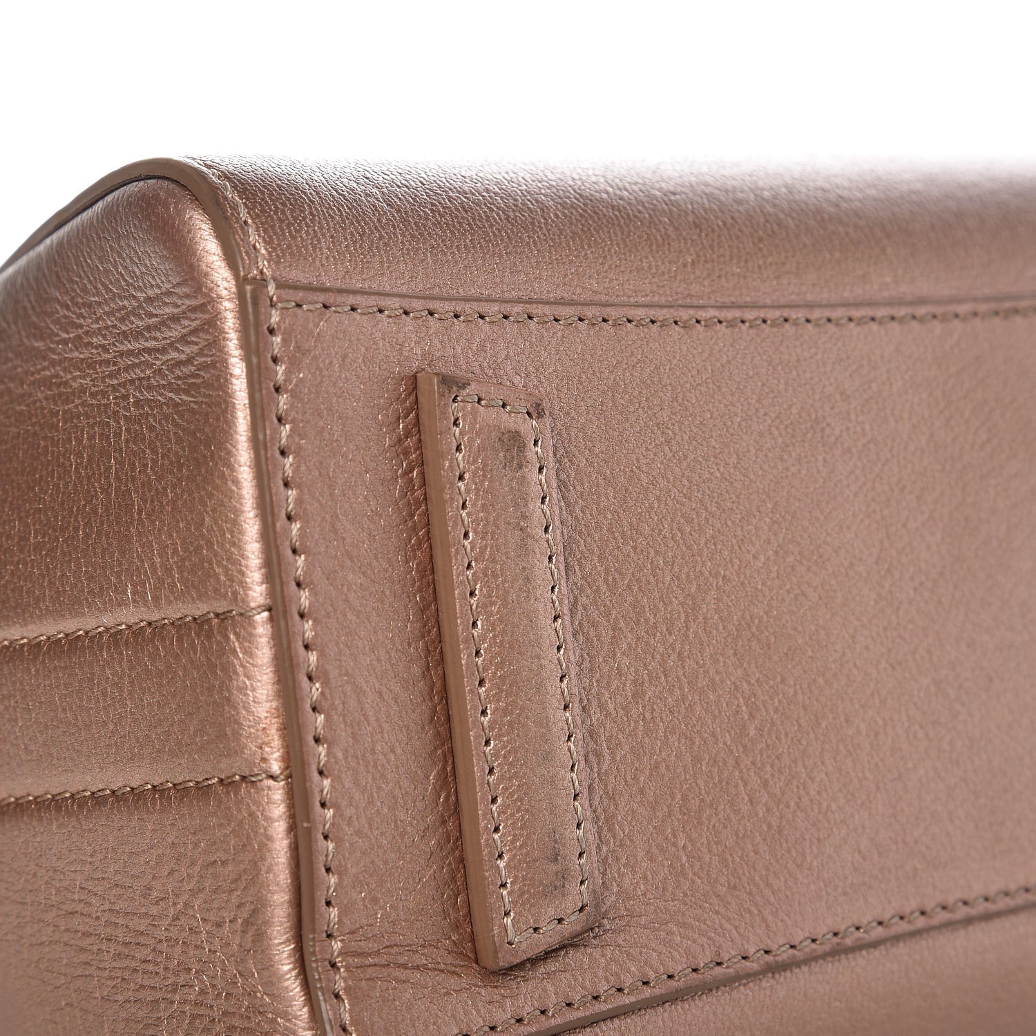 Givenchy Metallic Sugar Goatskin Mini Antigona Light Pink 9 of 9