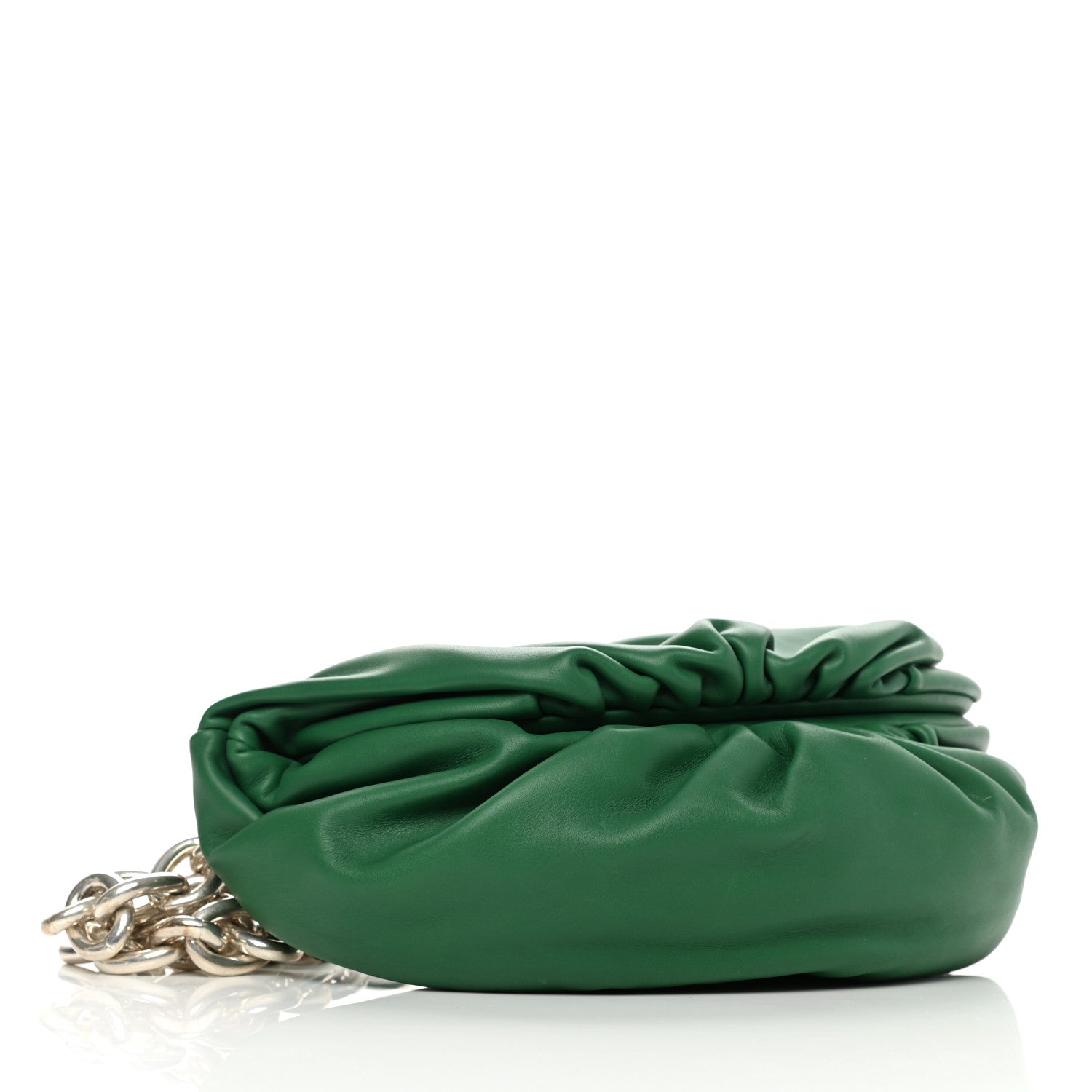 Bottega Veneta Nappa The Belt Chain Pouch Racing Green 4 of 11