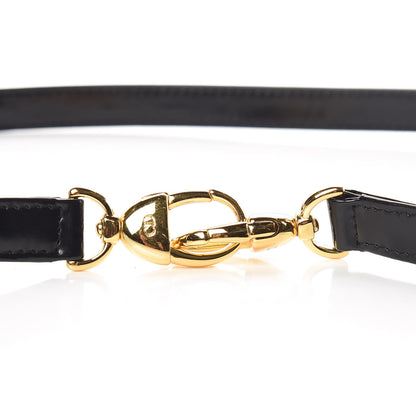 Christian Dior Patent Calfskin Lady Dior Shoulder Strap Black 3 of 3