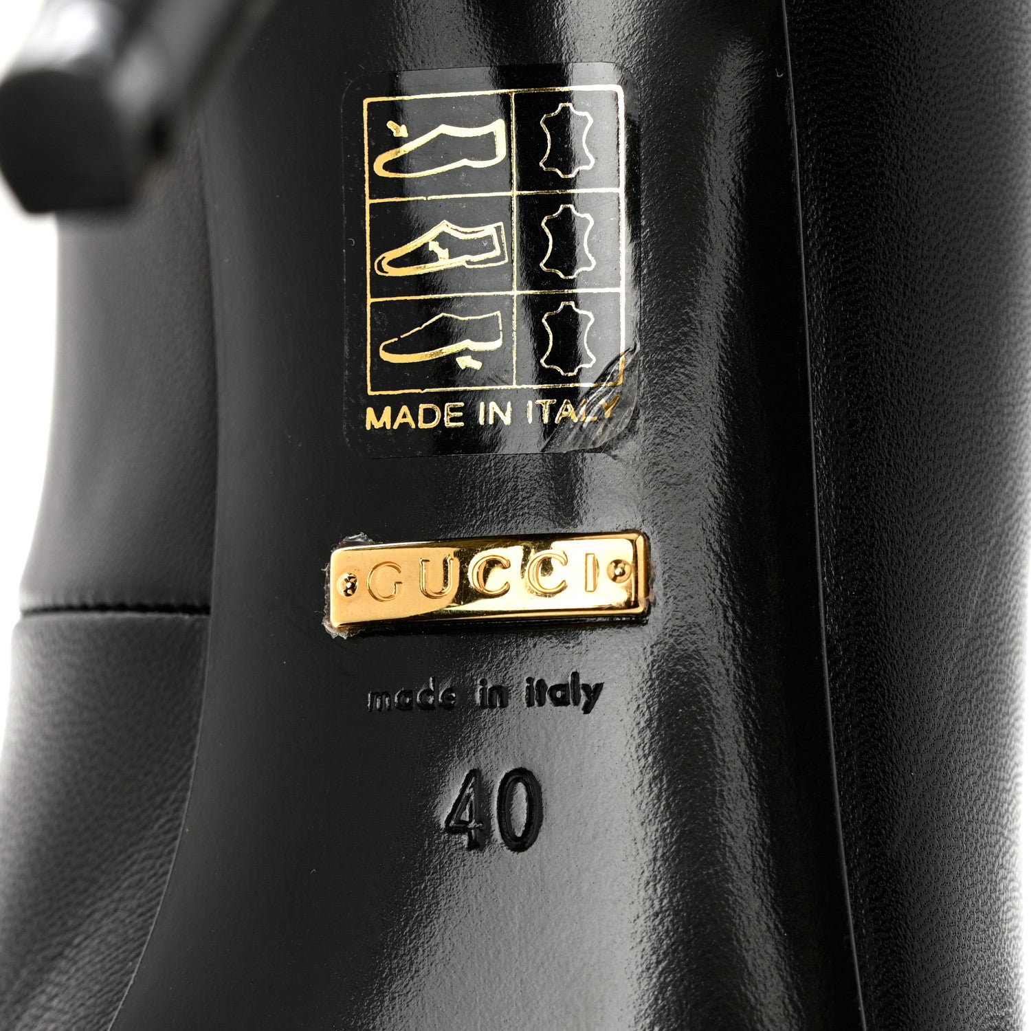 Gucci Malaga Kid Pumps 40 Black 8 of 9