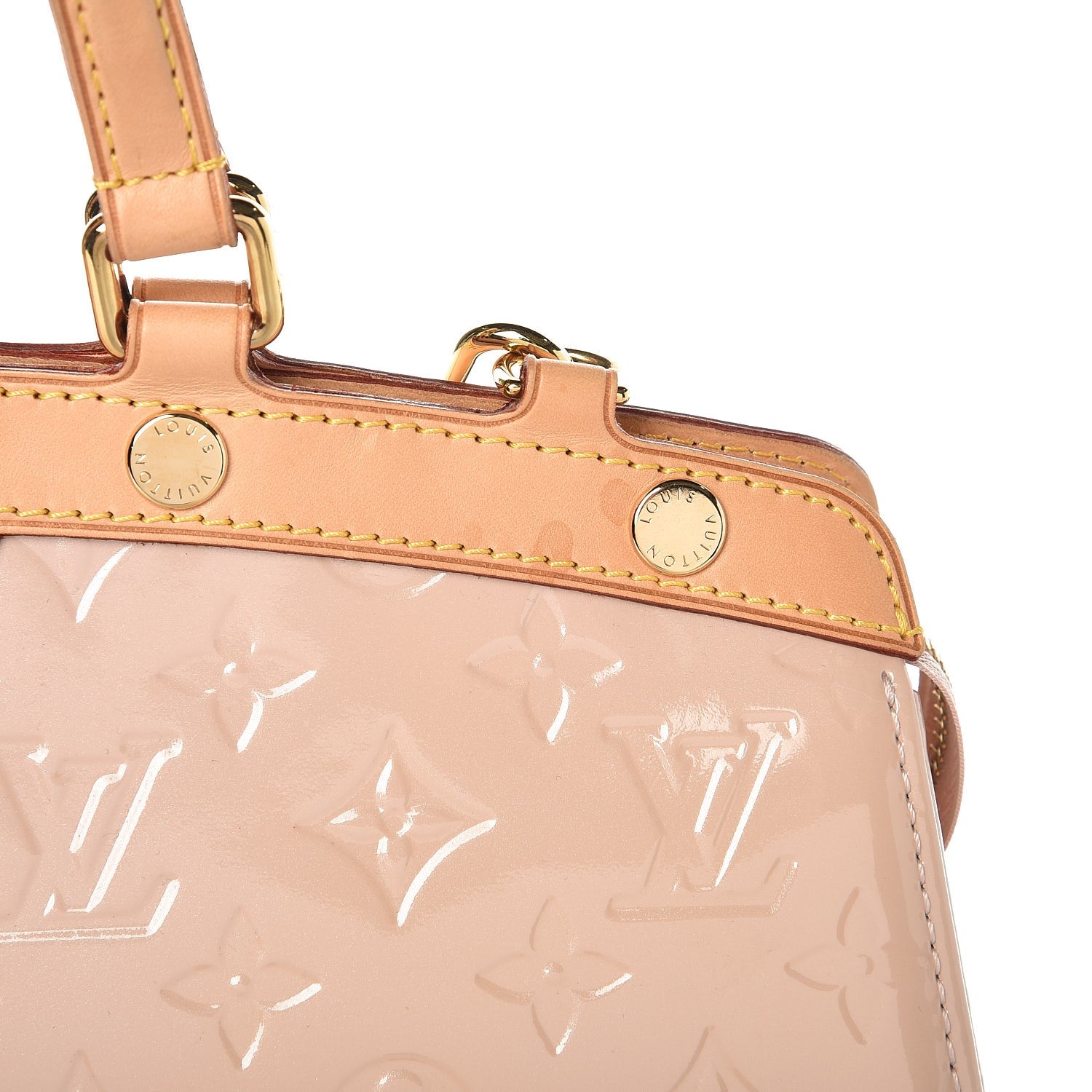 Louis Vuitton Vernis Brea MM Rose Angelique 10 of 12