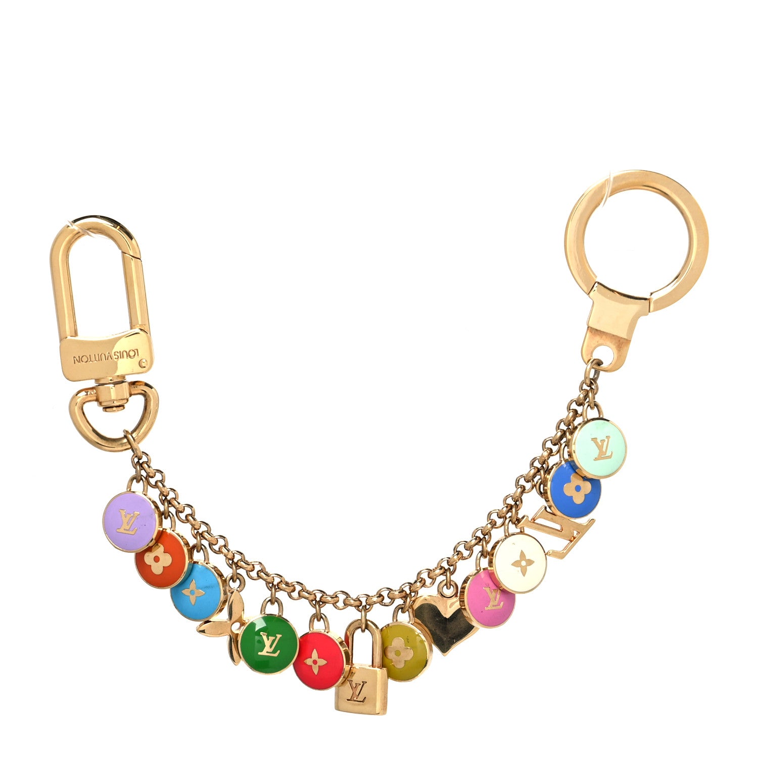 Louis Vuitton Pastilles Key Chain Bag Charm Multicolor 1 of 4