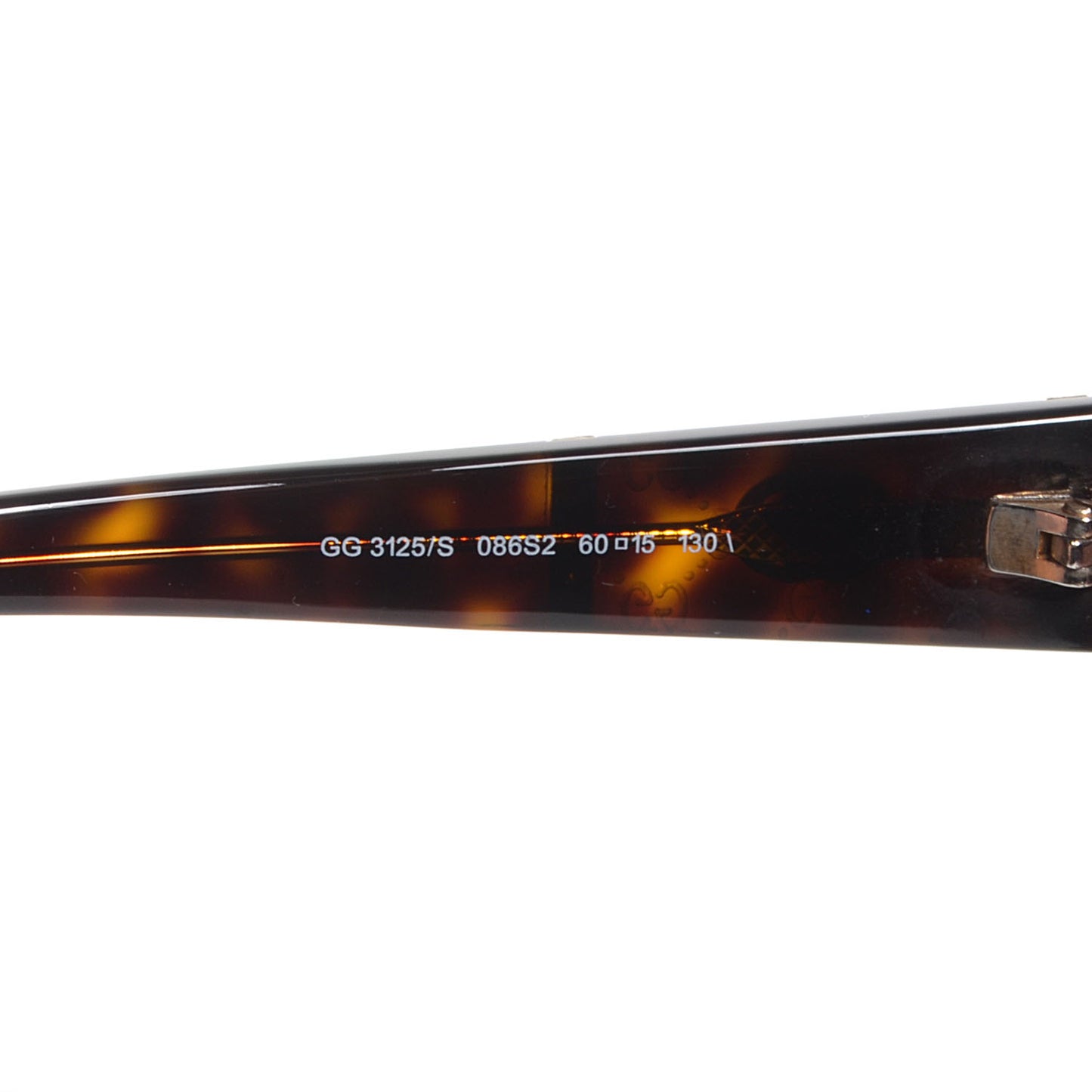 Tortoise Shell GG Sunglasses Brown 3125 S