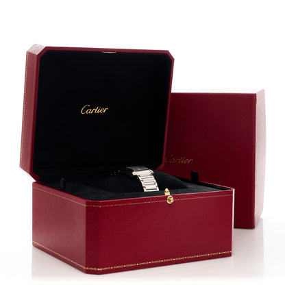 Cartier Stainless Steel 21mm Tank Francaise Quartz Watch Silver 5 of 5