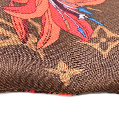 Louis Vuitton Silk Vuittonite Bandeau Brown 5 of 8