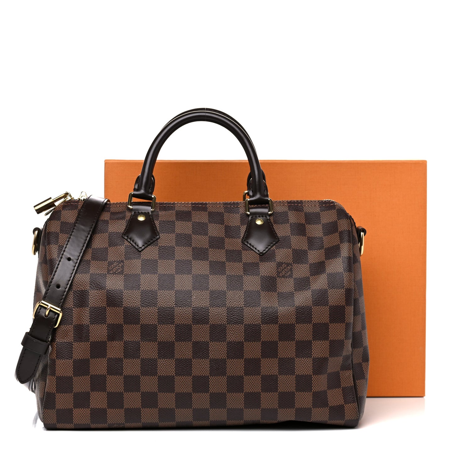 Damier Ebene Speedy Bandouliere 30